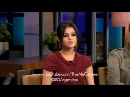 Selena Gomez full interview on "The Tonight Show" (6/9/11)