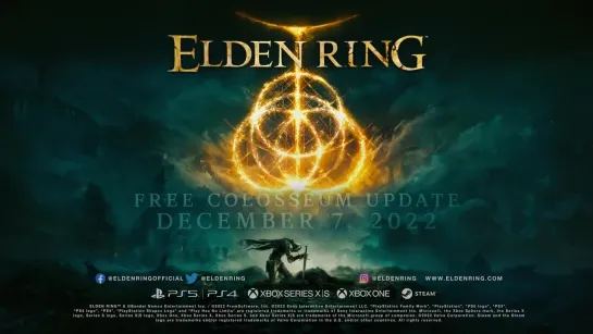 ELDEN RING - Official Free Colosseum Update Trailer