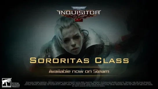 WARHAMMER 40K: Inquisitor Martyr - Official Sororitas Class (Release Trailer)