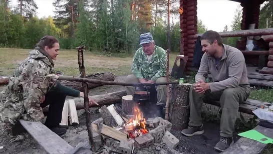 {Добрые походы} Рыбалка с Ночевкой у Озера.  Удачная рыбалка.  Добрые походы