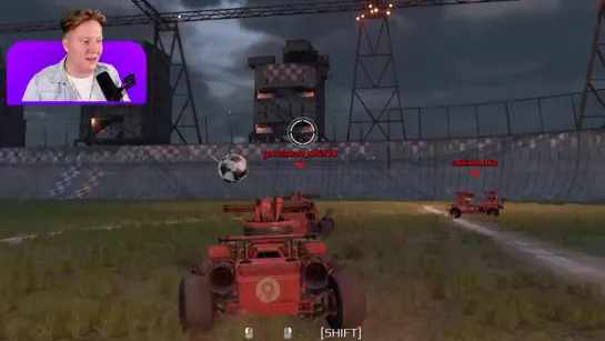 {Поззи} ФУТБОЛ НА ТАЧКАХ В CROSSOUT ⚽