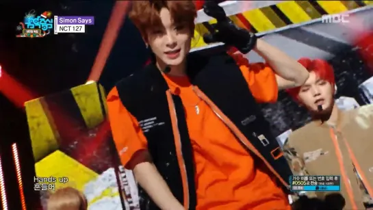 181222 NCT 127 - Simon Says @ Music Core