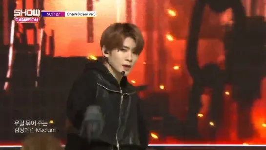 181205 NCT 127 - Chain @ Show Champion