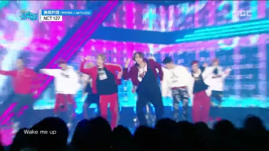 170114 NCT 127 - Limitless @ Music Core