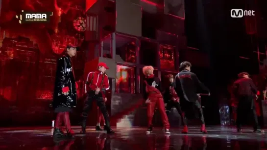 161202 NCT 127 - Fire Truck + Taeyong & Jooheon - Rap Perf @ MAMA 2016