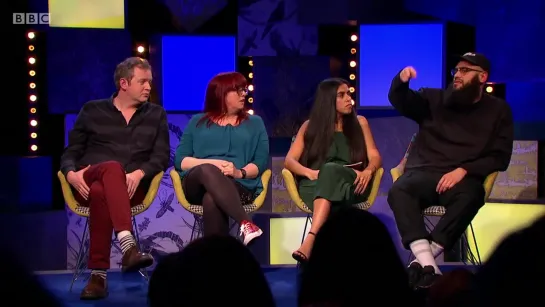 Frankie Boyle's New World Order 2018 - Angela Barnes, Mona Chalabi, Miles Jupp, Jamali Maddix