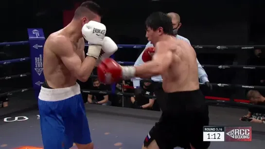 Вадим Туков vs  Равшан Эргашев. RCC Boxing