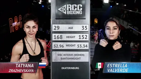 WBC Interim | Татьяна Зражевская vs Эстрелла Вальверде. Лучшие моенты