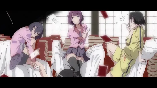 Monogatari Series x Okitegami Kyoko no Biboroku [CM]