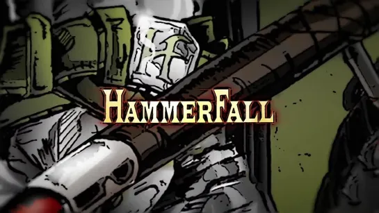 HAMMERFALL - Riders Of The Storm (OFFICIAL LYRIC VIDEO)