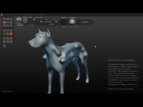 09. Working between Sculptris and ZBrush