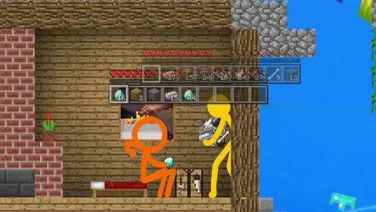 Animation Fight Minecraft