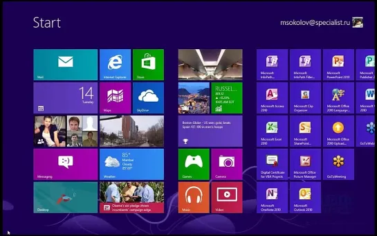 Новые возможности Windows 8. Вебинар (Михаил Соколов)...