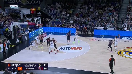 Real Madrid - Baskonia Vitoria-Gasteiz 23.04.2024