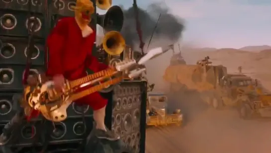 Mad Max Fury Road Guitar Guy (Full Scenes) Good Quality