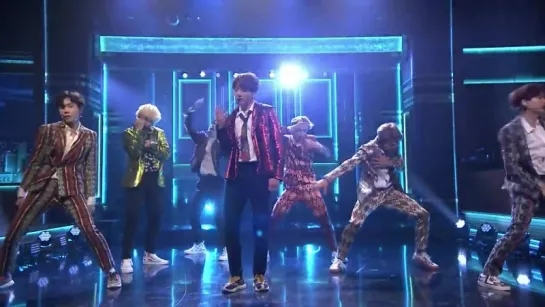 BTS Performs Im Fine on The Tonight Show