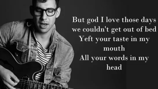 Bleachers - Alfies Song (Not So Typical Love Song) (Lyrics Video)