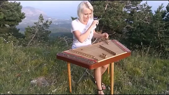 Евгения Самохина-Cover dulcimer Pink Floyd The Wall Lady Struna каверы на цимбалах