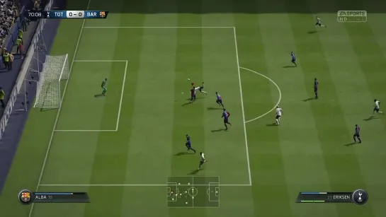 Christian Eriksen amazing goal ! ¦ FIFA 15