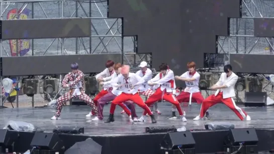 [fancam] 170722 NCT 127 - Cherry Bomb @ SBS The Show Boryeong Mud Festival Rehearsal