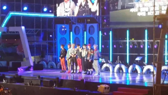 160807 NCT 127- Once Again + Talk + Fire Truck @ 12th Hyun In Music Festival in Busan