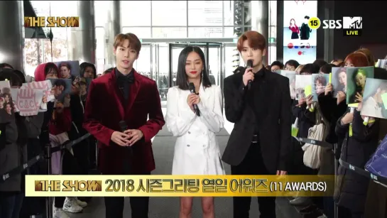 181204 Special MCs Doyoung  Jaehyun (NCT) @ The Show