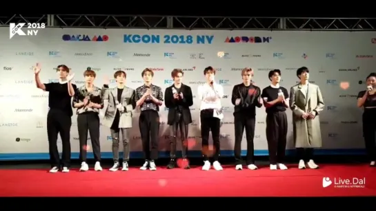 180624 NCT 127 @ KCON 2018 NY Red Carpet