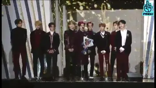 180125 NCT 127 - TikTok Best Dance Performance Award @ Seoul Music Awards