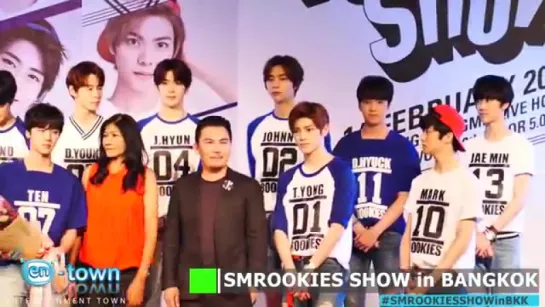 160213 Press conference @ SMROOKIES SHOW in BANGKOK