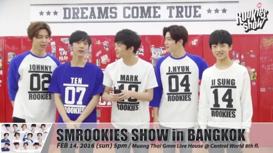 [Official] 160128 SMROOKIES - SMROOKIESSHOWinBKK Eng Ver.