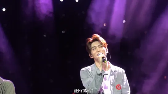 [FANCAM] 150829 DOYOUNG & JAEHYUN solo - To You cover SeoTaiji(서태지) @ SMROOKIES SHOW