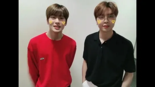 180627 DJ's Johnny & Jaehyun (NCT) @ NCT's night night Instagram Update