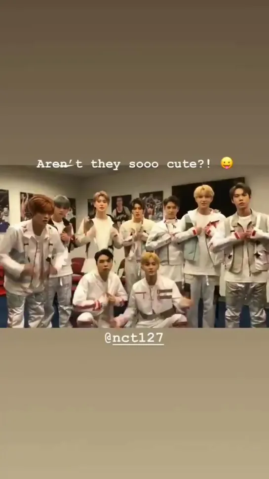 190424 azaxdeh IG story - NCT 127 -