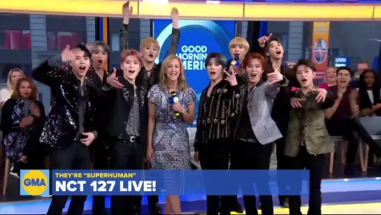 190418  NCT 127 @ Good Morning America Twitter Update