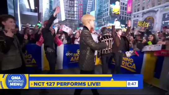 190418  NCT 127 @ Good Morning America Twitter Update