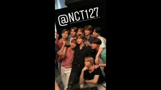 180622 NCT 127 @ BUILD Series Instagram Update