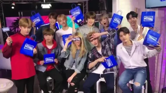 180502 NCT 127 @ Young Hollywood Twitter Update