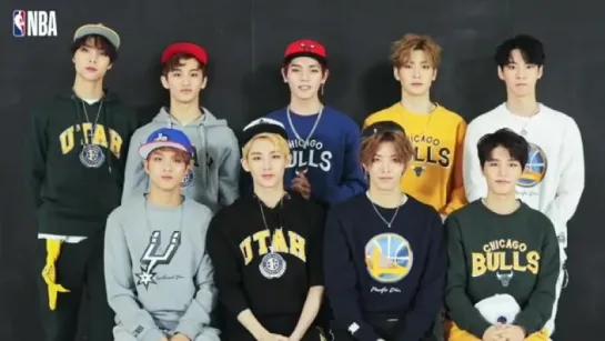 NBA Style on Instagram_ “[NBA X NCT127] 18S_S COLLECTION SAY HELLO TO ♥ - 심쿵 N