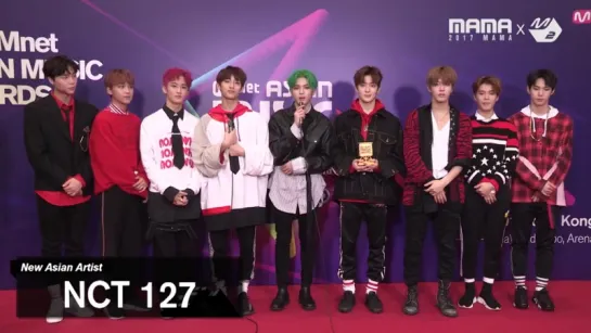 [2017MAMA x M2] NCT127 at 땡큐스테이지(Thank You Stage)