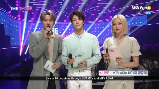 190611 MCs Jaehyun  Jeno (NCT) @ The Show