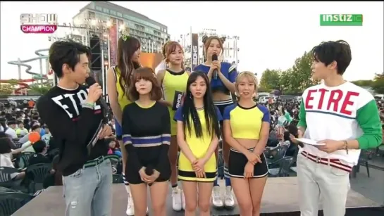 [VIDEO]150701 JAEHYUN & DOYOUNG (AOA Interview) @ MBC Show Champion