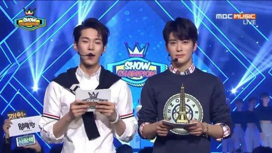 [VIDEO]150520 JAEHYUN & DOYOUNG @ MBC Show Champion