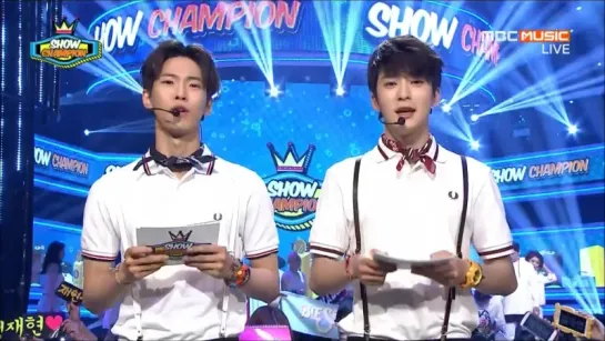 [VIDEO]150513 JAEHYUN & DOYOUNG @ MBC Show Champion