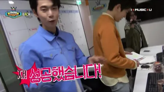 150307 JAEHYUN & DOYOUNG Backstage @ Show Champion