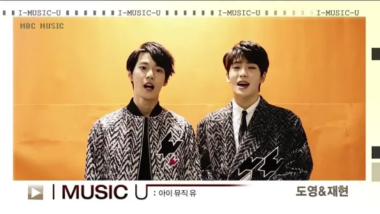 150304 "MUSIC U" JAEHYUN & DOYOUNG @ Show Champion