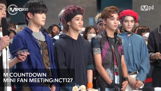 160728 NCT 127 MINI FAN MEETING @ M!Countdown