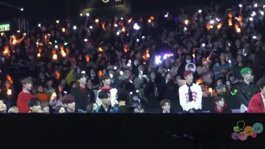 [fancam] 171201 NCT 127 Reaction to EXO "Power" @ MAMA 2017