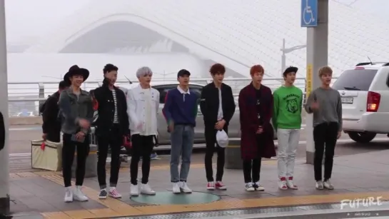 [fancam] 160408 NCT U greeting @ Incheon Airport