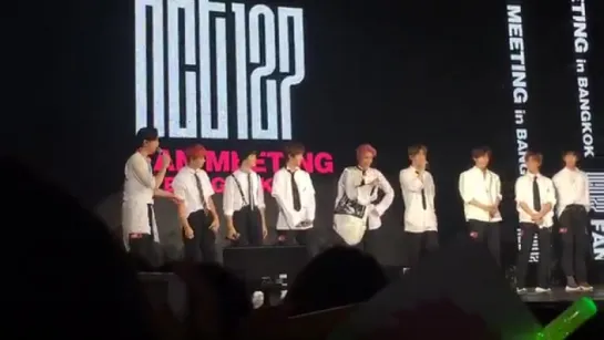 [fancam] 170909 NCT 127 @ Fanmeeting in Bangkok