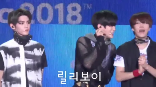 160820 Jaehyun Fancam @ Pyeongchang Olympic Winter Games